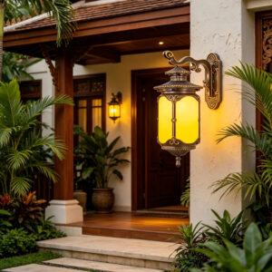 European уличный настенный светильник, водонепроницаемый, для Corridor, Courtyard и Villa Gate