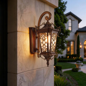 European уличный настенный светильник, водонепроницаемый, для Villa Gate, Wall и Balcony