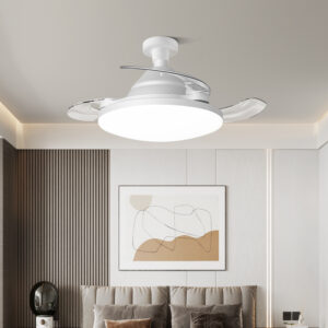 Concealed Retractable Fan светильник, Quiet E27, для спальня и гостиная