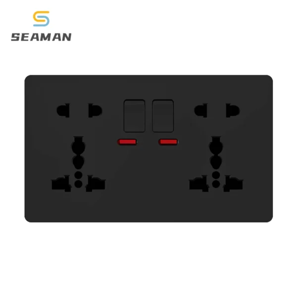 One-Open Multifunctional British Standard 13A промышленный настенная розетка Ten-Outlets Double-Position Switch Type-C Fast Charging USB