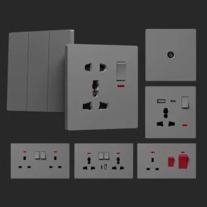 опт 13A Double розетка Electrical Supplies Customizable заводской White Ultra-Thin Wall Switch Sockets прочный Max. 220v