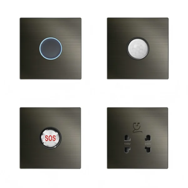 AC220V 1.5W Corridor Stair Embedded Mount Infrared PIR Motion Sensor Foot светильник Step LED Wall светильник Stainless Steel IP20
