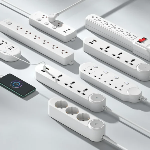 3 Gang 4 Gang UK Power Strip 13A Extension Cord 1M 2M 3M Wall Mountable Multi розетка CE Certified IP20 для дома офис