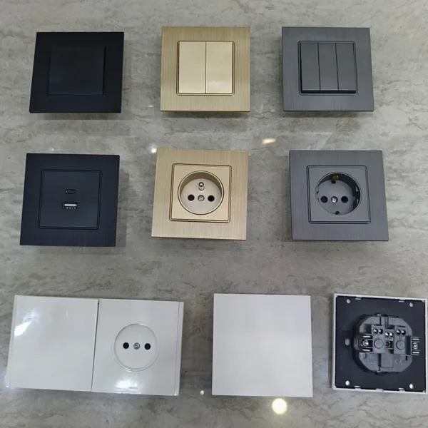 Newest Electrical Item Eu Standard French German розетка с заводской Directly Price Wall светильник Switch для дома отель