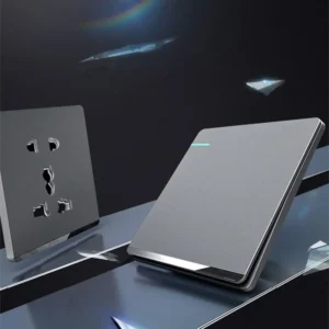 Arc Design PC Ultra-thin Rounded Border Wall Switch отель 4 Gang 3-Way умный Life Acrylic Decorative Strip