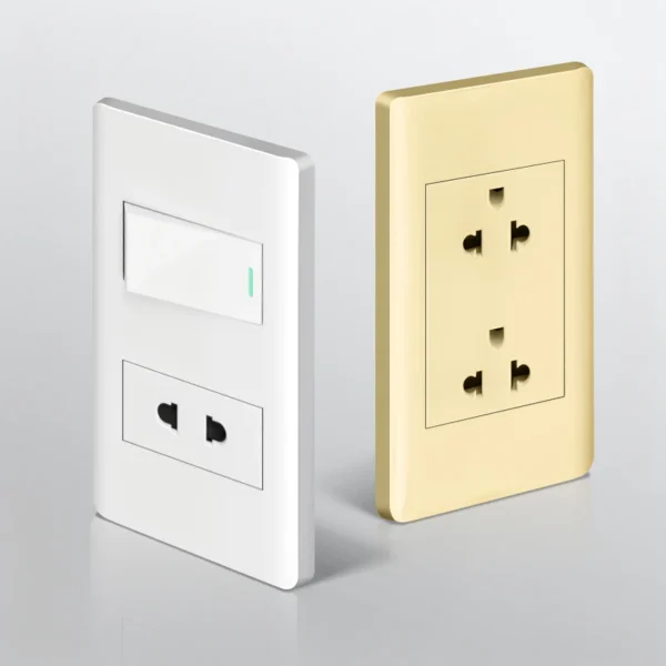 American Standard водонепроницаемый Wall розетка розетка PD 20W с 15A Type C & USB Dual Quick Charger порты