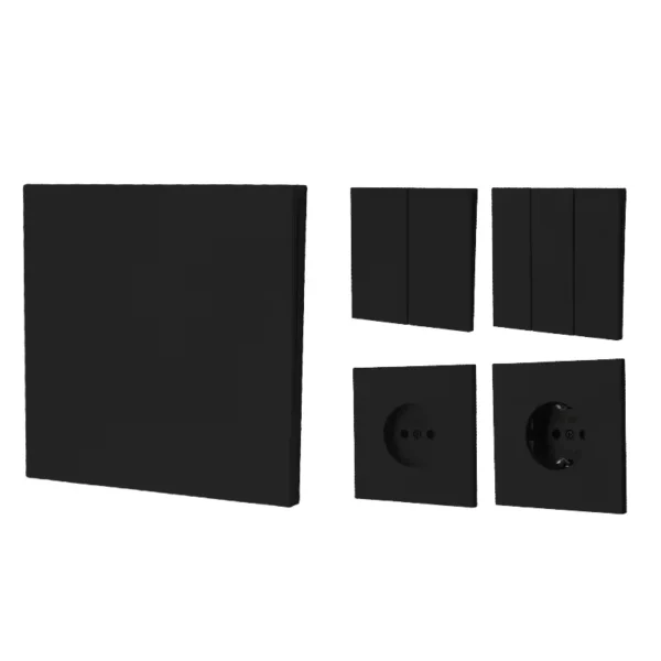 умный Life Touch Panel Double Layer Slim Wall Switches и Sockets с прочный Design