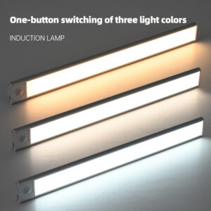 USB-перезаряжаемый магнитный Motion Sensor Night лампа Warodrobe освещение Under кухня Cabinets светильник Wireless Led Cabinet светильники