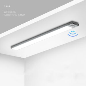 современный Ultra-Thin перезаряжаемый LED Cabinet светильник Three-цвет Motion Sensor Human корпус Induction кухня Closet Home-5V Aluminums