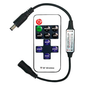 DC5V-24V Remote Controlled Mini RF LED Strip Light Controller 12V Output Current COB LED Light Strip