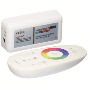 DC 12V-24V умный Wireless RGB ленточный светильник Controller Touch Screen LED Dimmer с 6A Output Current RF пульт ДУ