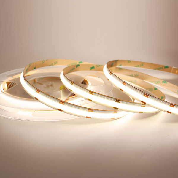 диммируемый Cct Cob Led Strip светильники Dual цвет 3000K+6000K гибкий Dc24v 12v COB Tape Luz De Tira Led