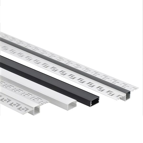 встраиваемый LED алюминиевый Profile Channel для линейный освещение System LED Strip монтаж Architectural освещение