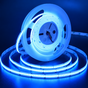 Smart RGB+CCT COB LED Strip Light 12V 24V Flexible Color Changing Tunable White LED Tape Light for Home Decoration Lighting