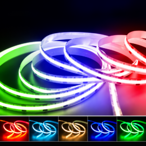 High Density 24V RGBCW гибкий COB LED-лента 840LEDs/M COB LED Strip для дома Decoration Cabinet Wardrobe Livingroom