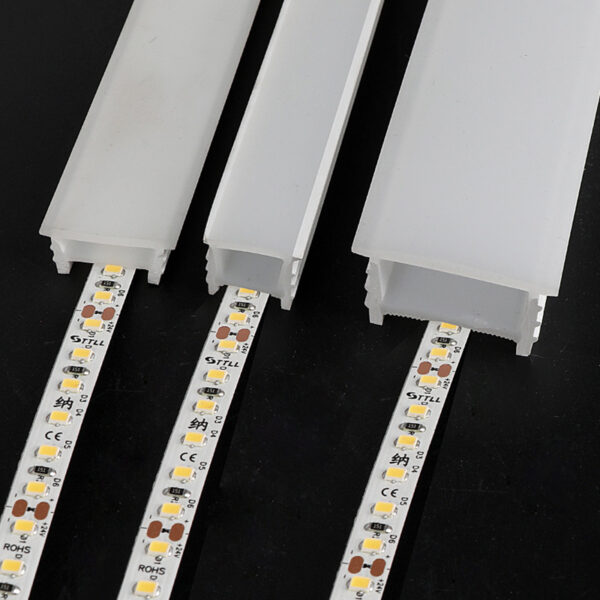 10*10 12*12 водонепроницаемый IP67 LED Silicone Profile Free Cutting Bending Tube для LED Strip коммерческий Home