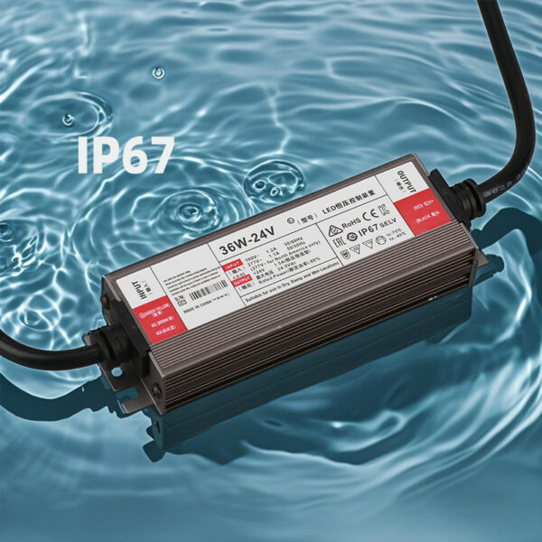 High Quality IP67 LED Transformer водонепроницаемый 12V 24V 36W 60W 100W 150W 200W LED-лента Power Supply