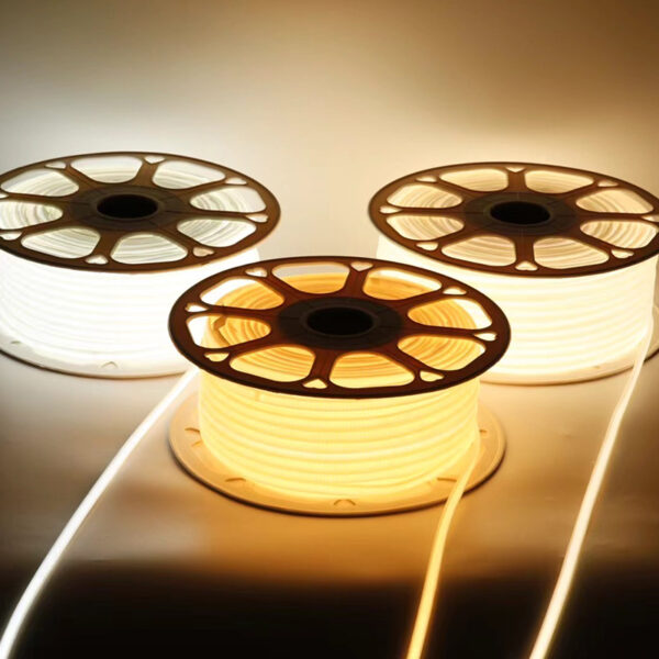 110V COB 50m ленточный светильник 220V 288leds IP65 100m Plug-in Cob Led Strips гибкий PVC Tape уличный 230v 240v LED-лента