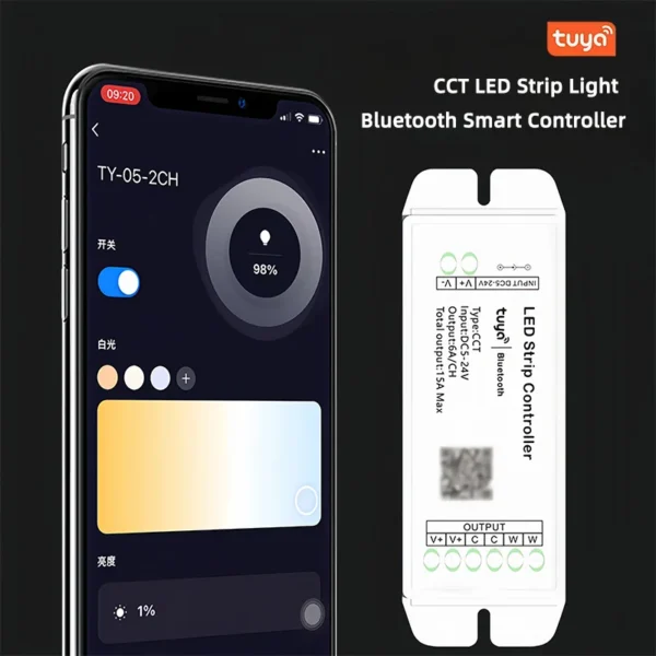 Tuya LED Dimmer Controller LED-лента умный Controller для Single-цвет CCT RGB RGBW RGBCW ленточный светильник