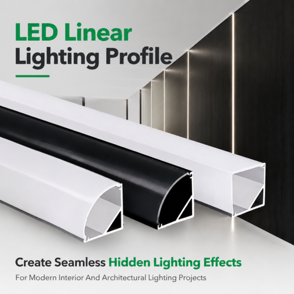 45 Degree Corner Aluminum Profile Led Strip Light Decoration Lighting Recessed Aluminum Triangle Profile Channel for Led Strips