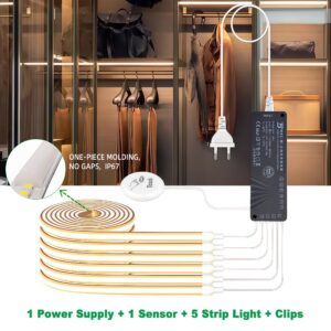 24V Silicone LED-лента Kit умный Touch Switch Neon Led Strips для Display Cabinet и Wardrobe