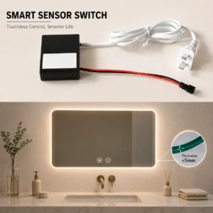 умный Bathroom Mirror Sensor Switch 12V 1A LED Stepless диммирование Touch Sensor Switch Led светильник Mirror