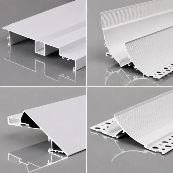 LED встраиваемый Backlight алюминиевый Profile для Seamless Architectural освещение Interior Design потолочный Cove Applications