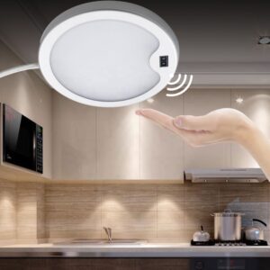 3W 12V Motion Sensor LED Puck светильник для Shop Display Shelf Closet Cupboard кухня