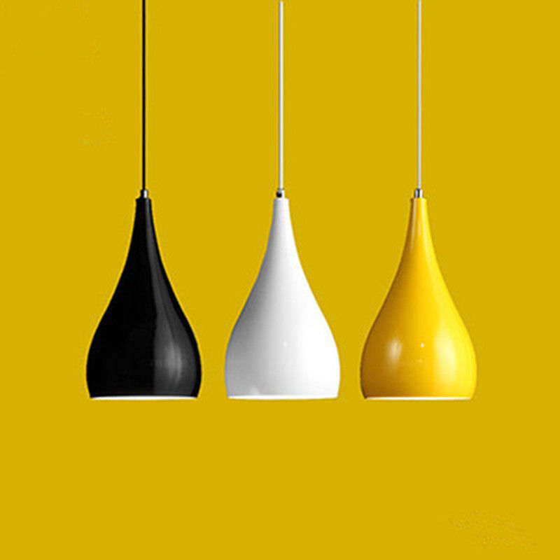 современный простой Colorful Metal подвесной светильник