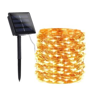 Solar Christmas Decor IPX5 Holiday уличный 100LED String Garland Diwali светильники освещение Christmas светильник Storage