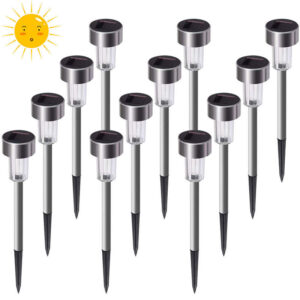 Good Price LED IP44 водонепроницаемый уличный Solar светильник Tube Stainless Steel ABS Landscape светильник для Garden