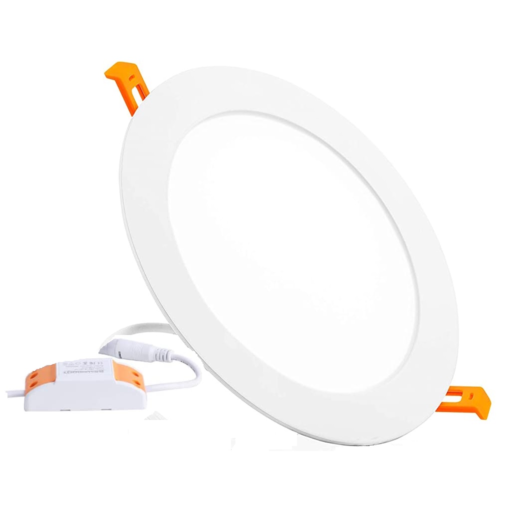 12W 6-inch Ultra-Slim круглый LED встраиваемый потолочный панельный светильник с Driver