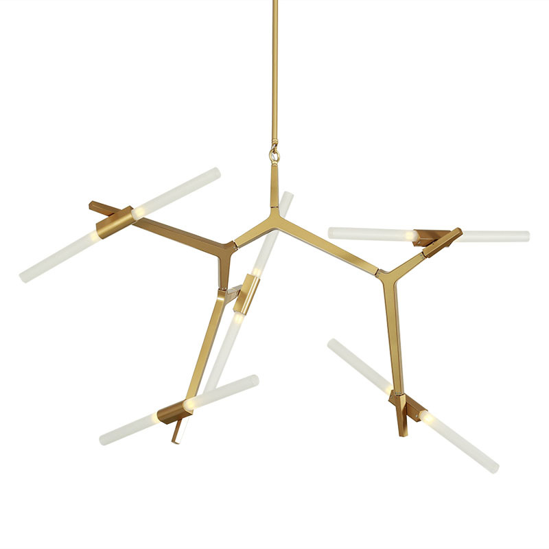 Designer Roll Hill подвесная лампа скандинавский современный Minimalist LED Creative Herringbone Branch люстра