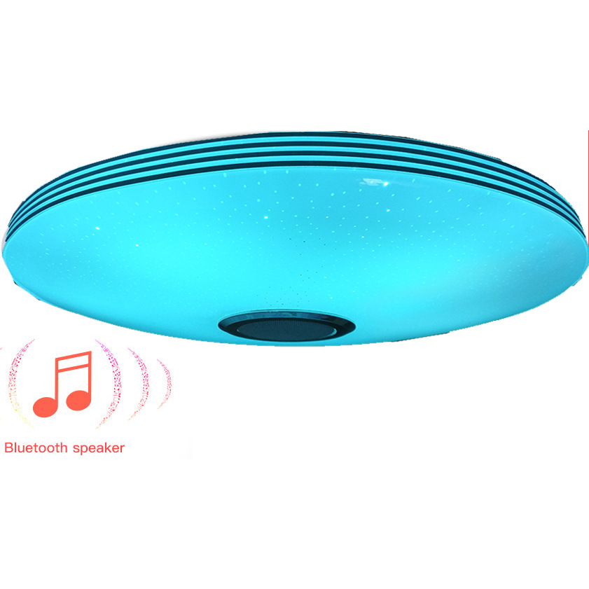 Shinetime 60W LED потолочный светильник RGB Music динамик Dimmer APP пульт ДУ лампа
