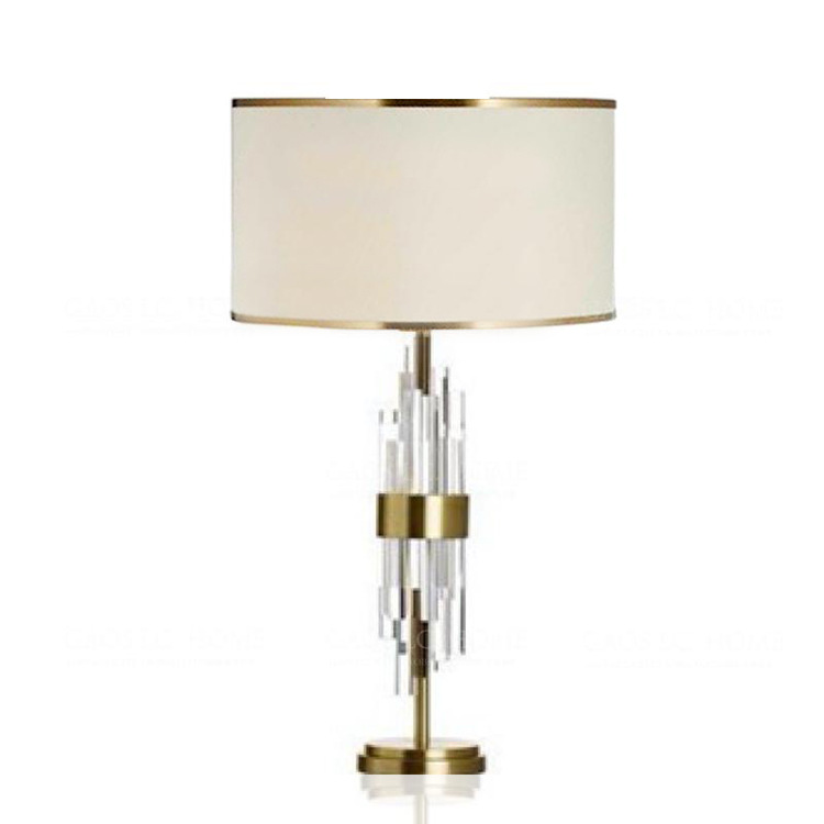 Online Customization Bedside лампа in the Wall хрустальный и Brass Table лампы