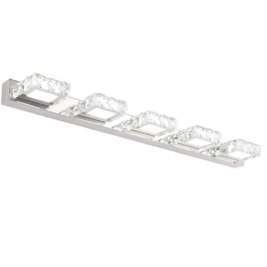 31.5 Inch хрустальный Vanity светильники современный LED Vanity светильники для Bathroom Over Mirror современный Wall светильник