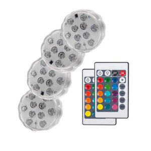 Ip68 водонепроницаемый Multi цвет 10led Underwater