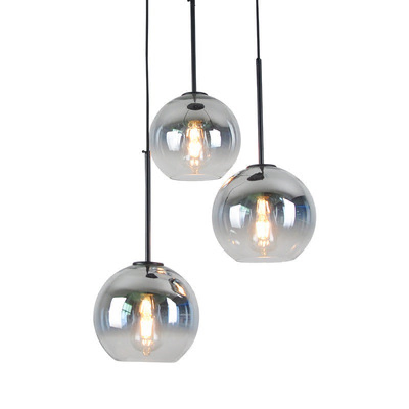 Loft современный подвесной светильник Silver Gold Glass шар Hanging лампа кухня светильник Dining гостиная Luminaire