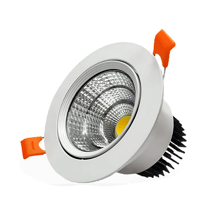 COB спот Embedded Led Down светильник потолочный светильник гостиная 3W 5W 9W 12W 15W 30W
