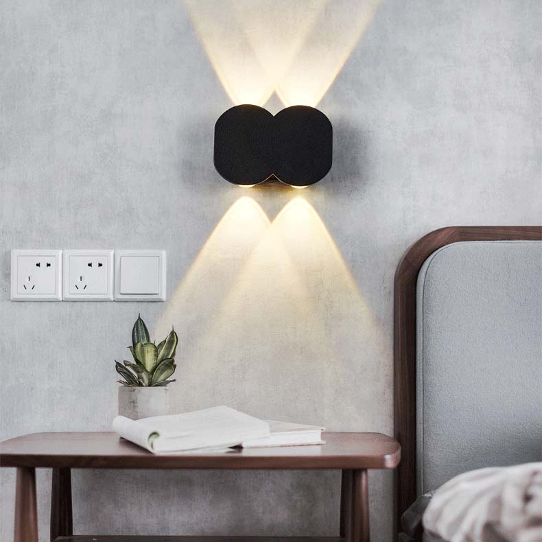 современный Led Wall светильник up Down освещение светильник Mount интерьерный уличный Home Room спальня отель освещение Decoration