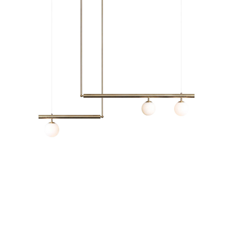 скандинавский Minimalist Atmosphere подвесная лампа Creative Gallery Parlor кухня Geometric Suspension интерьерное освещение