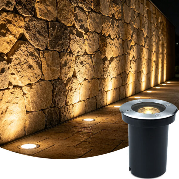 12V 220V водонепроницаемый уличный встраиваемый Spot Inground Underground торшер GU10 MR16 LED Buried светильник