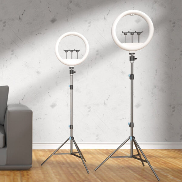 Ring светильник 12inch Professional фотосъёмка светильник мобильный Live Self-time заполняющий свет Beauty Makeup