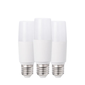 Free Samples Dob Cylindrical Columnar алюминиевый пластиковый Slim Led T Shape лампа для дома Use 5w 7w 9w 12w E27 B22 E14 LED-лампа