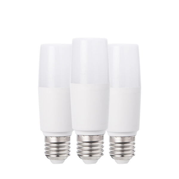 Free Samples Dob Cylindrical Columnar алюминиевый пластиковый Slim Led T Shape лампа для дома Use 5w 7w 9w 12w E27 B22 E14 LED-лампа