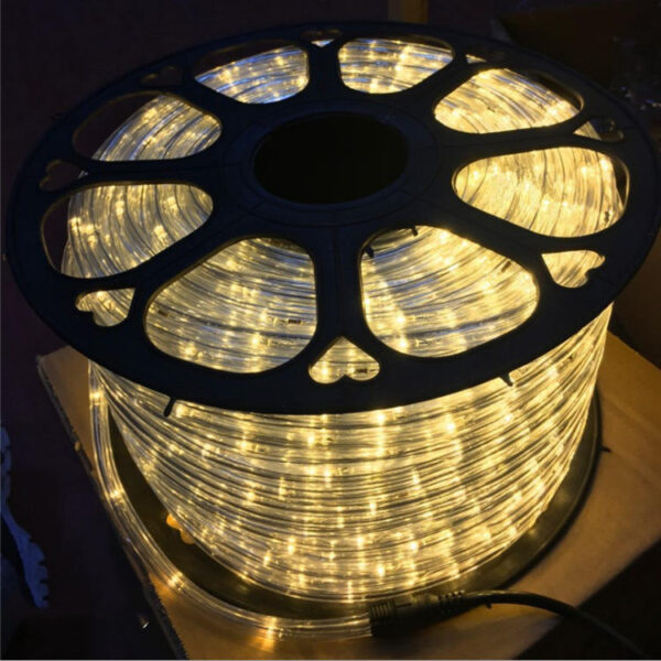 заводской Direct Sale Flashing световой шнур 100m Led Rope светильники водонепроницаемый уличный Decoration