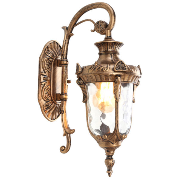 Hot Selling Vintage Aluminum LED Outdoor Wall Lamps for Garden & Street Use IP65 Rated Warm White