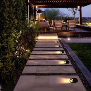 Recessed Outdoor Path Step Deck Courtyard Light
