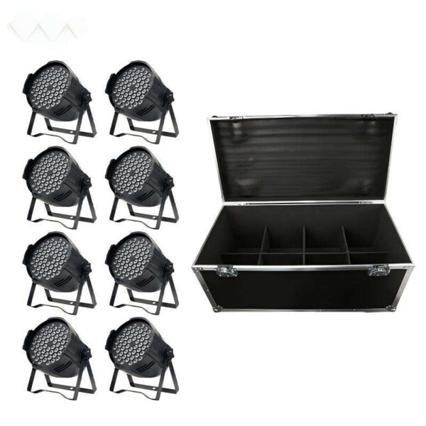 8pcs Flight Case Professional Stage Lighting