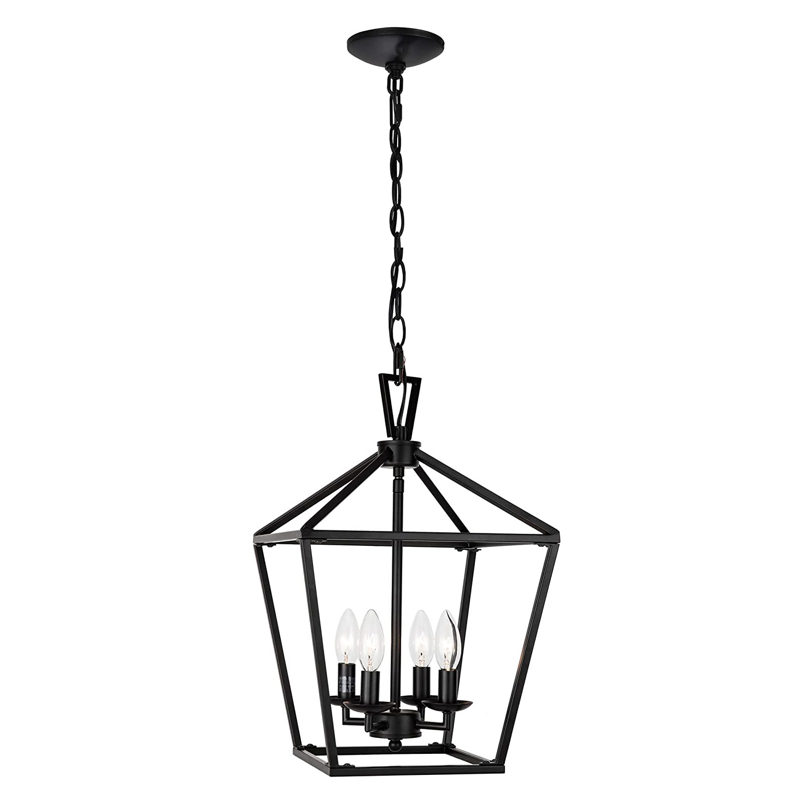 фермерский стиль Foyer бар чёрный столовая светильник кухня Island Rectangular Hanging освещение подвесной светильник светильники